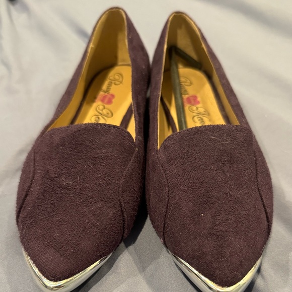 Plum purple flats - Picture 1 of 4